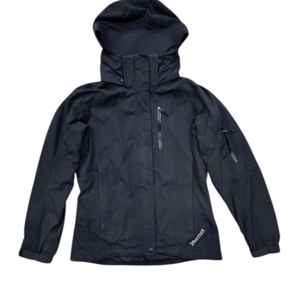 Marmot Membrain Hooded Water Resistant Snowboard Ski Jacket Coat - Picture 2 of 8